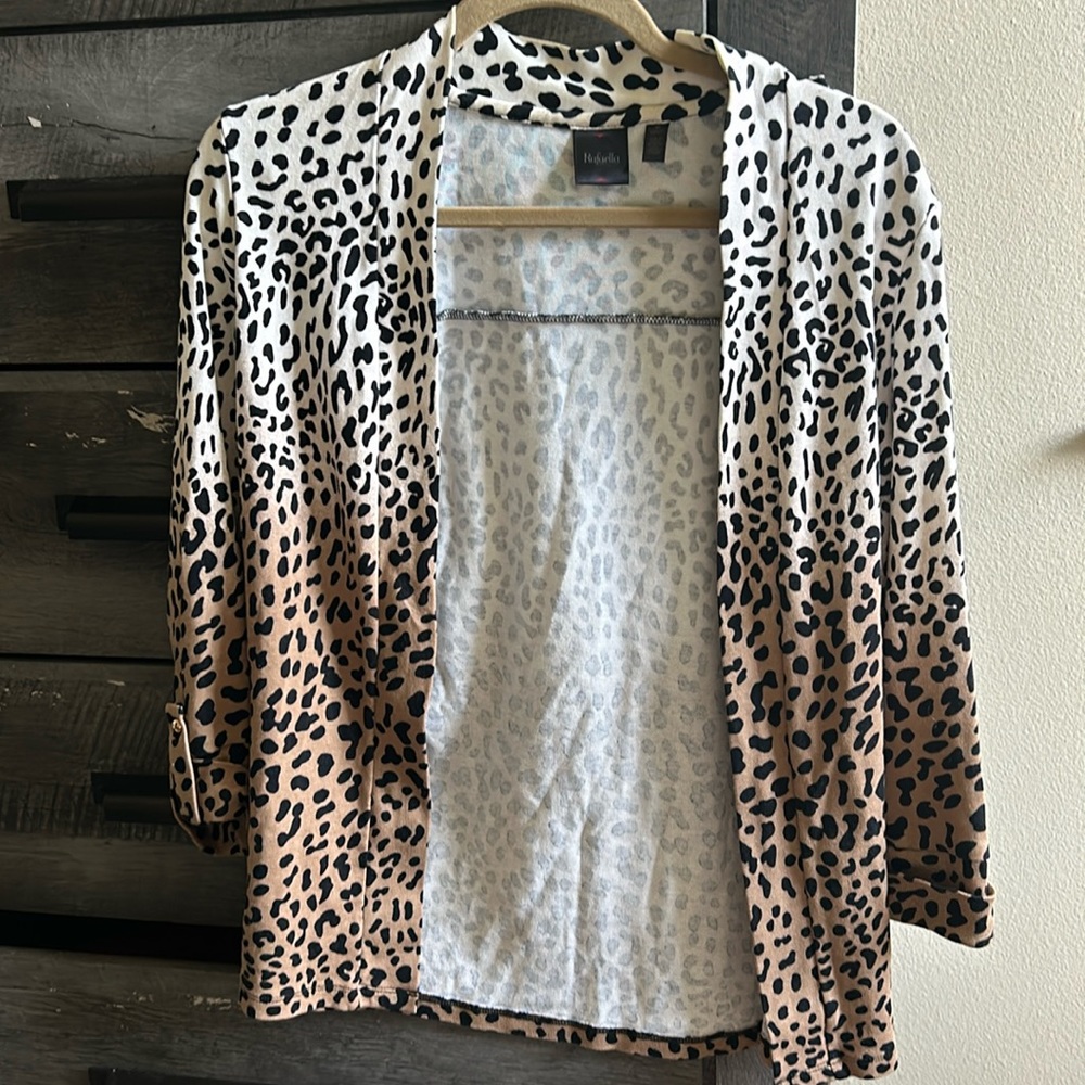 Cheetah Print cardigan